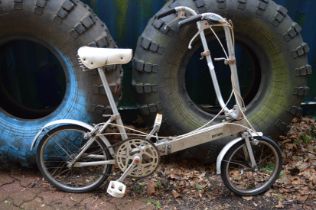 A Bickerton portable folding bike.