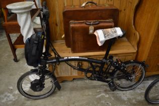 A good Brompton battery powered folding bicycle.