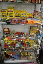 A good large collection of boxed and unboxed model cars together with other toys, games, Meccano