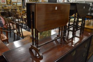 An Edwardian mahogany Sutherland table.