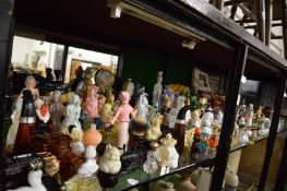 A large collection of Avon novelty perfume bottles etc.