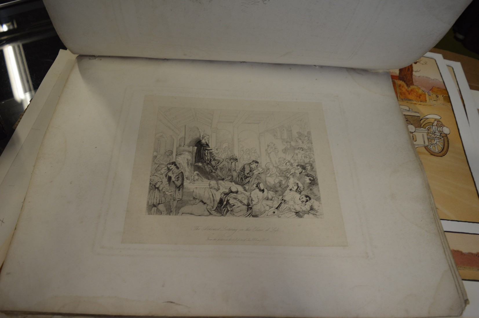 A group of unframed prints and engravings etc. - Image 2 of 6