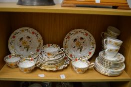 A quantity of Crown Derby and Duchess tea ware.