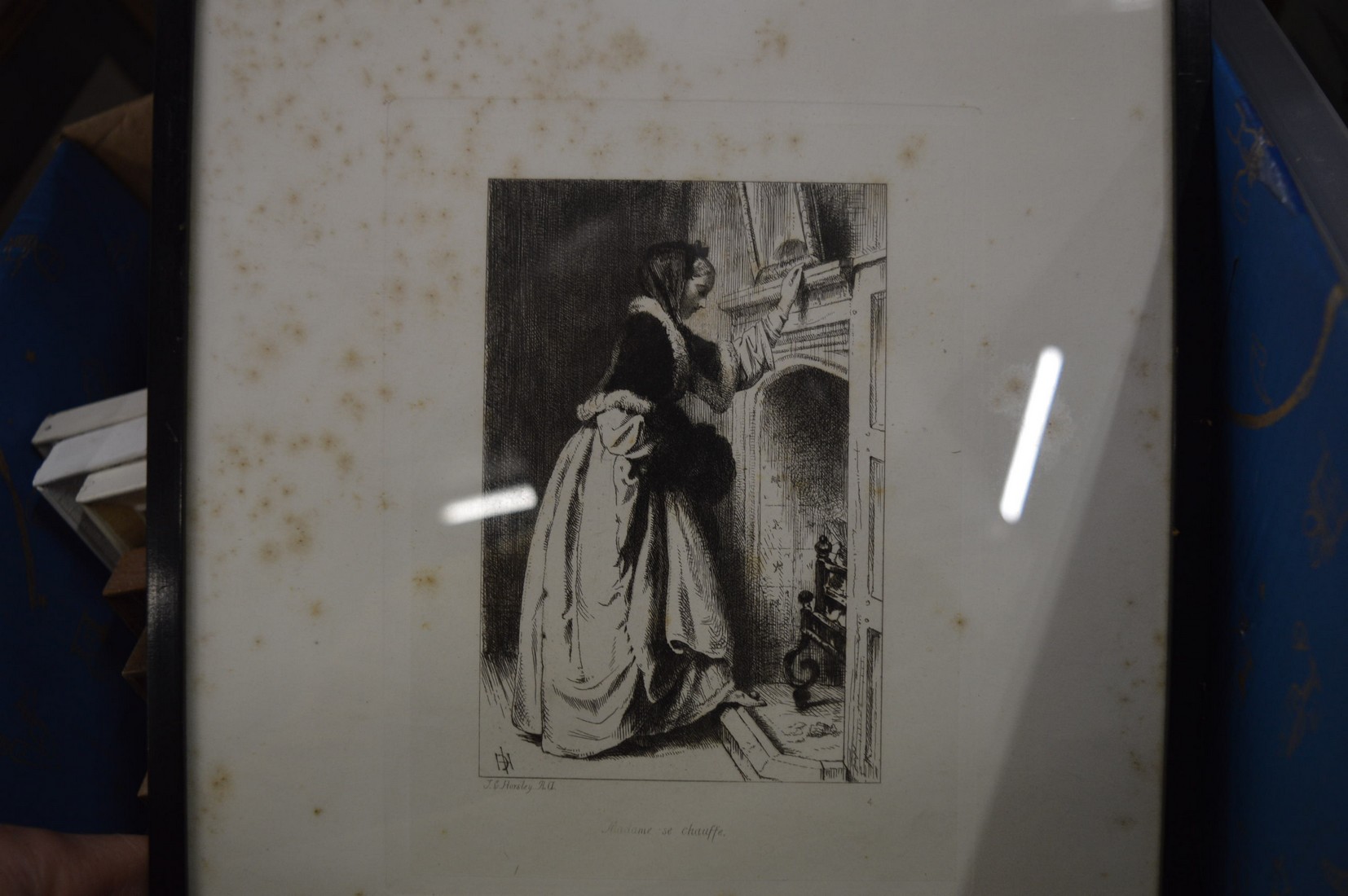 A box of engravings, prints etc. - Image 6 of 7