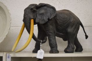 A large Roland Ward model of a bull elephant, limited edition no:30/400.