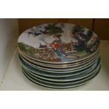 A group of Chinese plates.