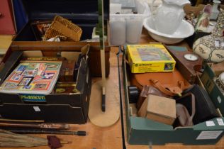 A good collection of miscellaneous items to include sewing machines, walking sticks etc.