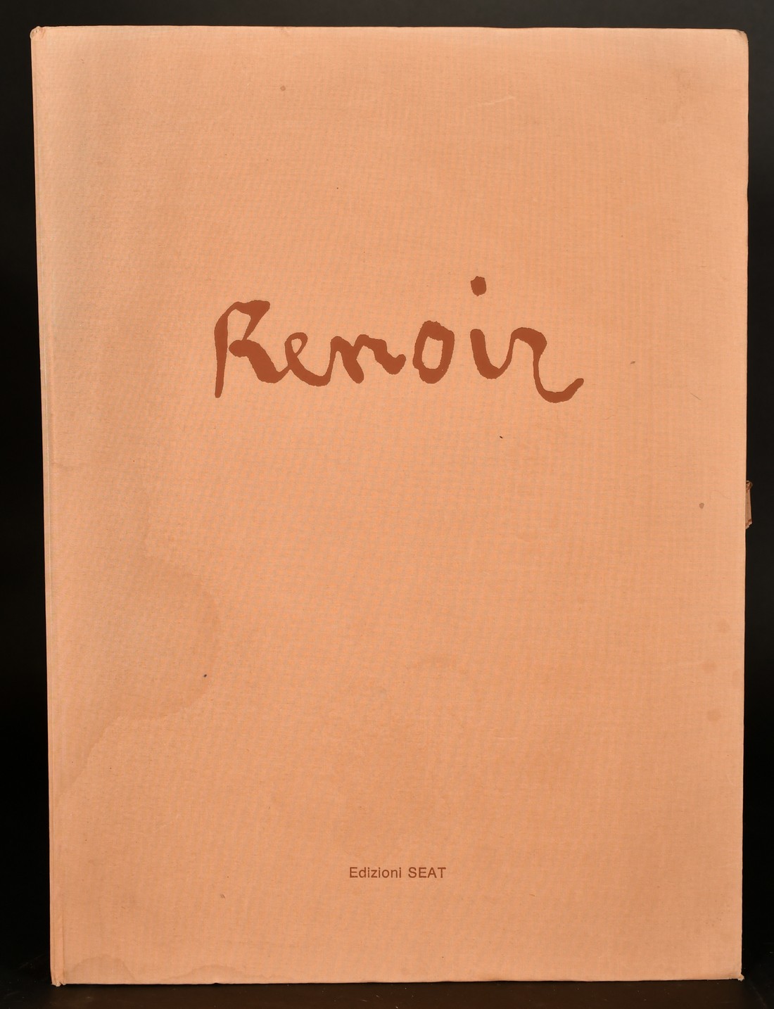 Monograph Pierre August Renoir, Edizioni Seat, 1984, edition 830 of 2500, 21.5" x 15.5" (54 x - Image 2 of 4