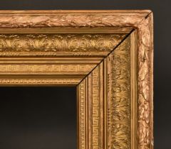 A 19th Century gilt composition frame, rebate size 26.75" x 38.75" (68 x 98cm).