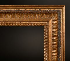 A modern shaped frame, rebate size 13" x 11" (33 x 28cm), along with 20th Century oval frame, rebate