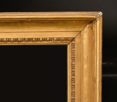 A good quality 19th Century gilt frame with inset glass, rebate size 30" x 25" (76 x 63.5cm).