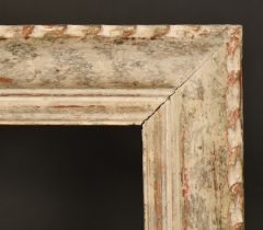 A French 20th Century carved frame, rebate size 18" x 15" (46 x 38cm).