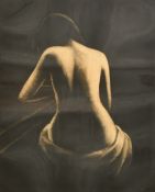 Francis Kelly (1929-2012), 'Solitude', mezzotint, signed and inscribed in pencil and numbered 19/50,