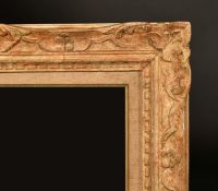 A 20th Century French carved frame, rebate size 24" x 20" (61 x 51cm).