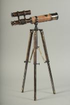 KELVIN & HUGHES, A TELESCOPE ON A STAND.