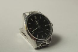 A VERY GOOD TAG HEUER STYLE CARRERA AUTO WRISTWATCH (WORKING).