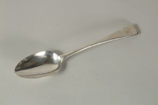 A GEORGE IV SILVER SPOON. London 1825, maker: Robert Rutland.