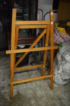 An easel.