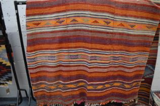 A Kilim carpet, 223cm x 175cm.