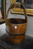 A Chinese grain bucket.