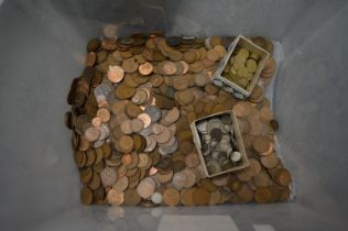 A large quantity of pre decimal and other coinage.