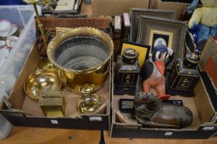 Decorative and collectable items to include framed pictures, brass ware etc.