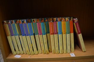 A collection of Enid Blyton Famous Five books.
