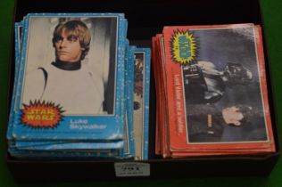 Star Wars, a quantity of original collectors cards.