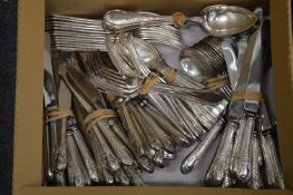 A Mappin and Webb twelve place set of cutlery.