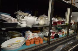 A quantity of household and decorative china and glass.