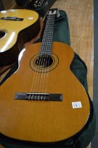 An Admira Concert classical guitar with soft case.