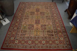 A machine made Persian style carpet, 230cm x 170cm.