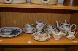A Tuscan china Windsor part tea service and other china.