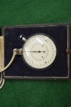 A large stop watch, boxed.