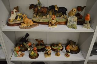 Goebel and other collectable china.