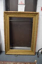 A 19th century gilt composition frame, rebate size 68cm x 98cm.