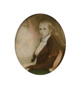 Early 19th Century English School, a miniature portrait of The Right Honourable John Claudius