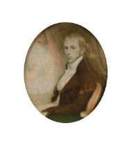 Early 19th Century English School, a miniature portrait of The Right Honourable John Claudius