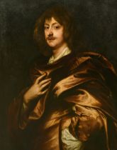 After Van Dyck, Portrait of George Digby, 2nd Earl of Bristol, oil on canvas, 36" x 28" (91.5 x