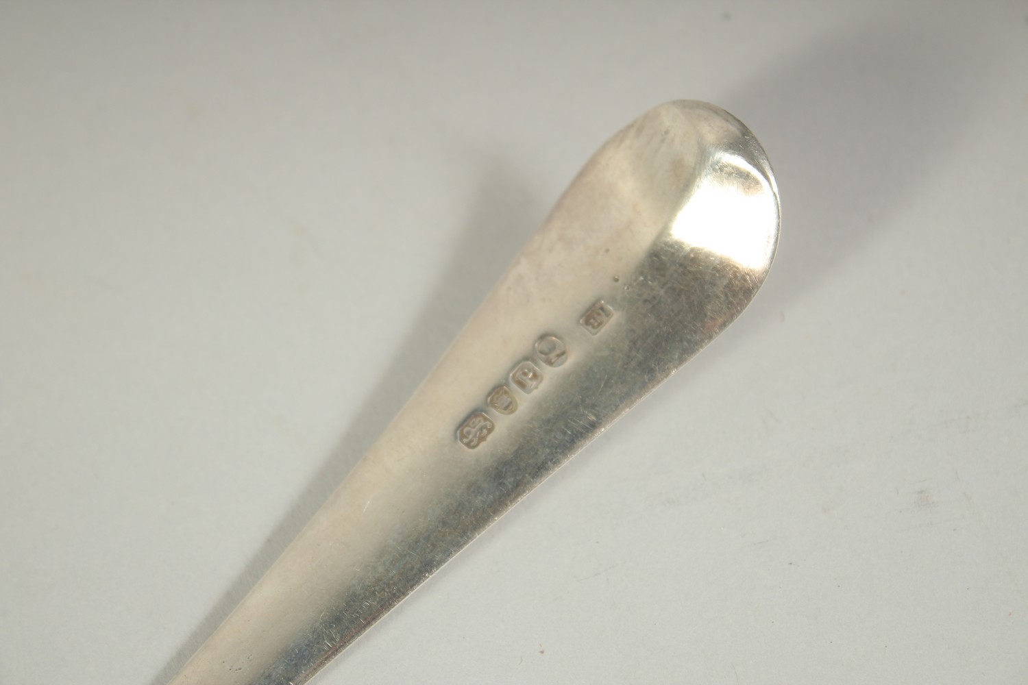 A GEORGE III SILVER SOUP LADLE London 1790. - Image 3 of 4