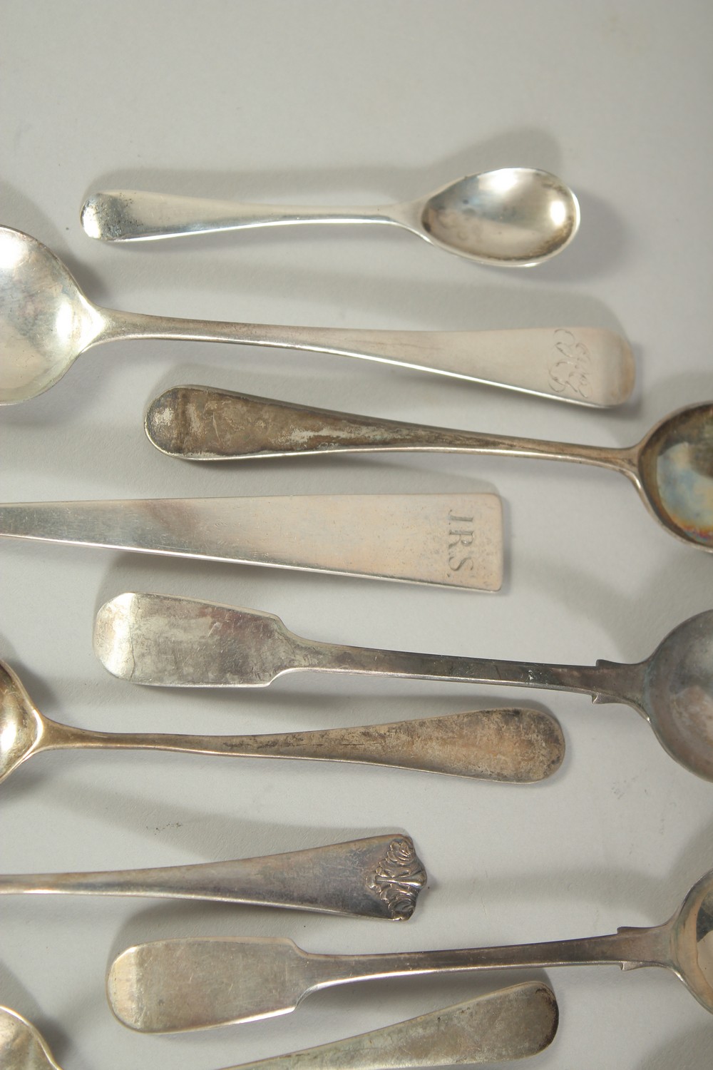SIXTEEN VARIOUS SPOONS AND FORKS. Weight: 8ozs. - Image 2 of 8