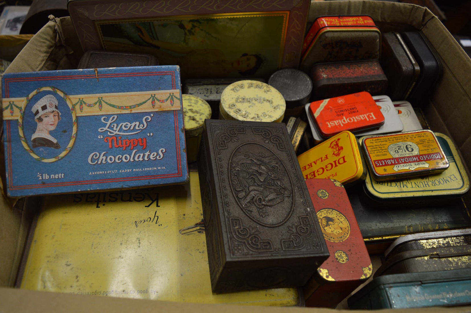 Large quantity of old tins. - Image 3 of 3