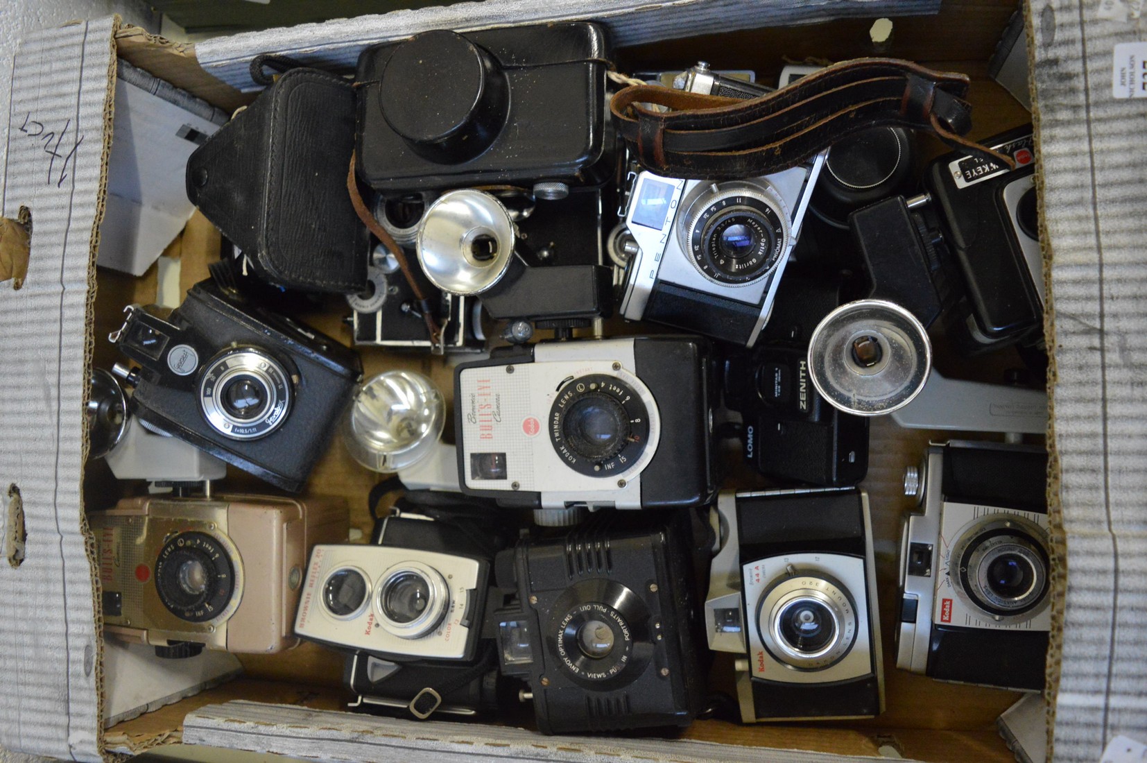 Mid century Kodak and other cameras.