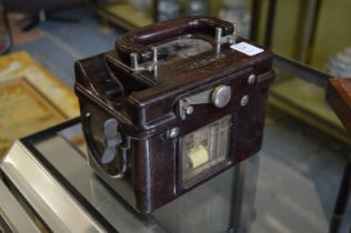 A Heirman Bakelite cased timing equipment.