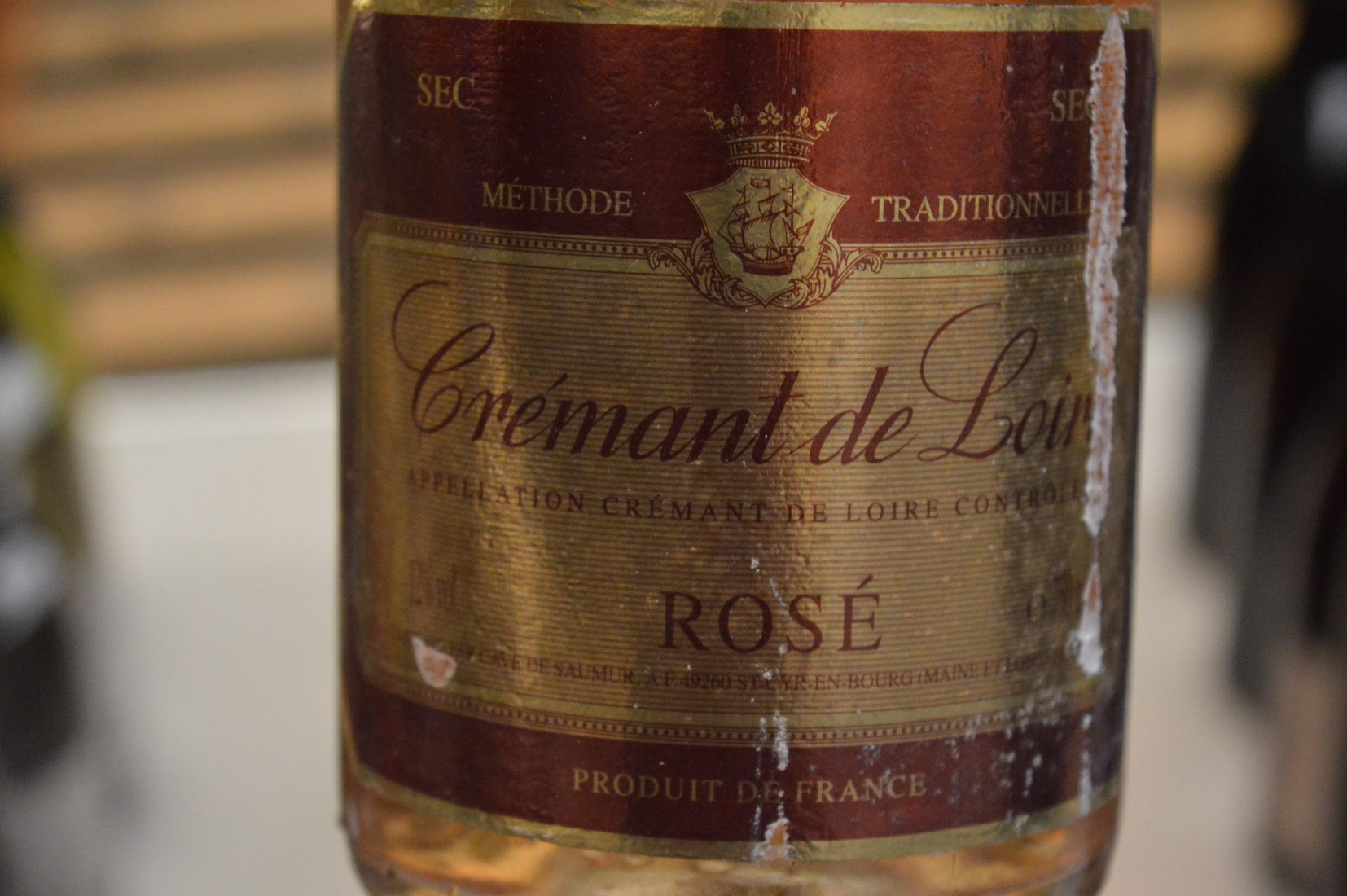 Eight bottles of Cremant de Loire sparkling rose. - Image 2 of 2