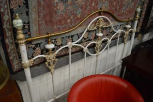 A 5ft Victorian style headboard.