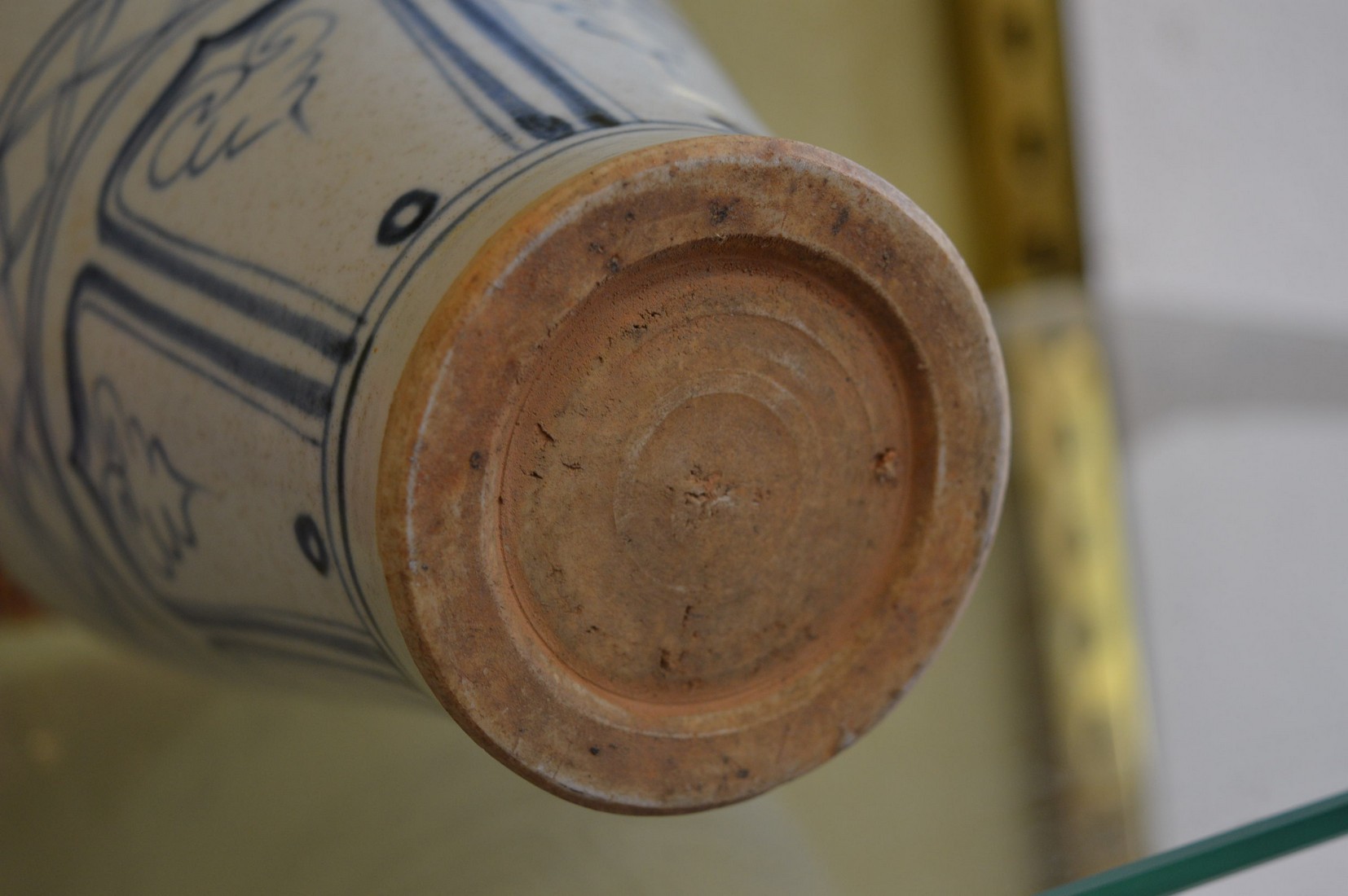 A Chinese blue and white decorated Meiping shape vase. - Image 2 of 2