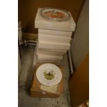 A quantity of collectors plates.