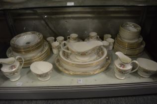 A quantity of Royal Doulton Alton pattern dinnerware.