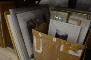 Quantity of decorative paintings and prints.